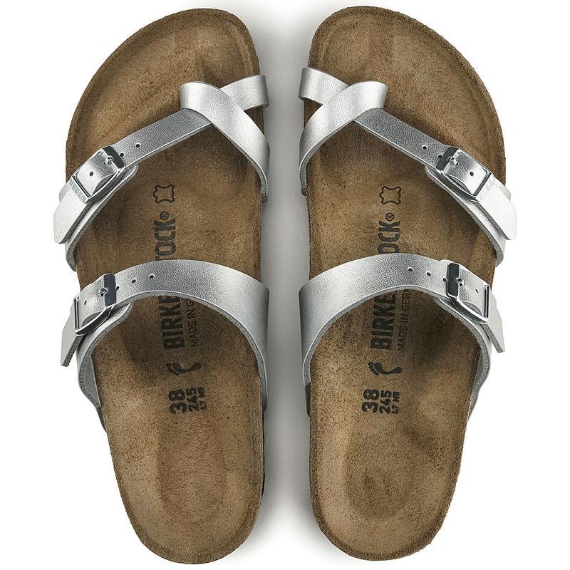 Mayari Birkenstock Birko-flor Damske Strieborne | SK 139RVD